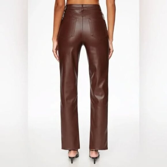 Dynamite Gisele Faux Leather Pants (size 4) - Picture 2 of 4